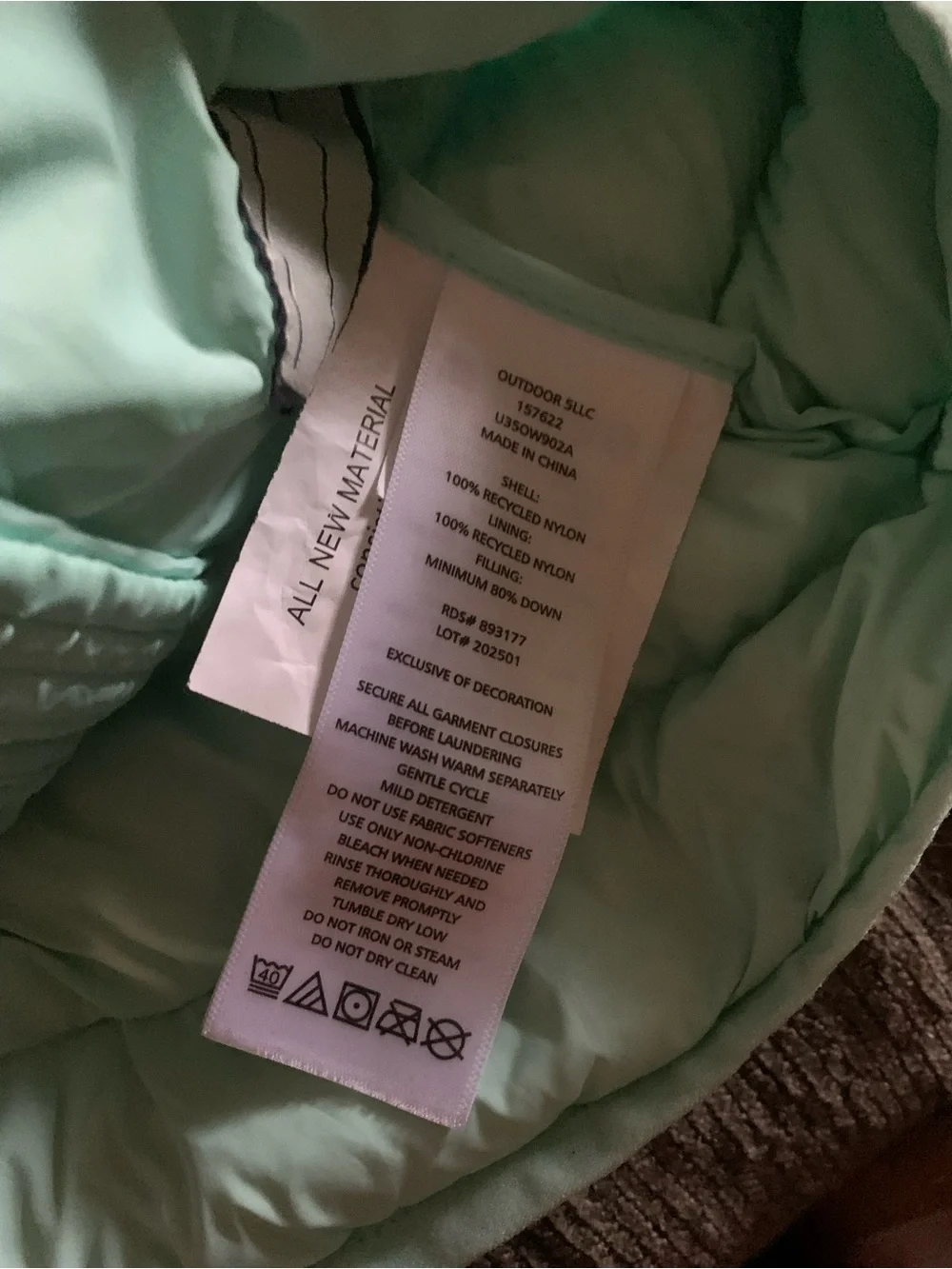 Girls Eddie Bauer CirrusLite hooded puffer